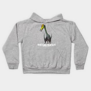 Quetzalcoatlus Prehistoric Design Kids Hoodie